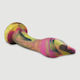 Dildo Anal Mare Din Silicon Cap De Șarpe Mare Platinum Dildo Anal Din Silicon 43 Cm Multicolor