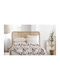 Carmel Double Woolen Quilt 200x215cm Pink 80 GSM