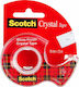 3M Scotch Distribuitor Bandă Adezivă Cristal Transparentă Ușor De Rupt 19mm X 7.5m 3M Scotch Crystal
