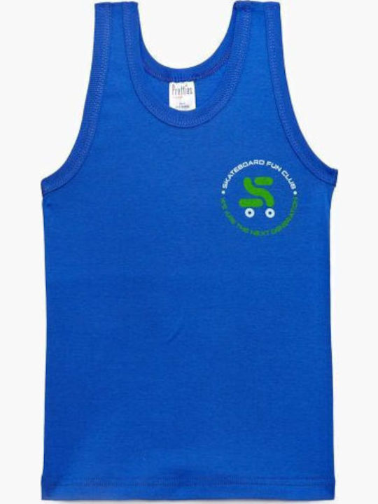 Pretty Baby Kids Tank Top Undershirt Blue
