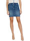 Denim Mini Skirt Blue