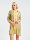 Ble Resort Collection Caftan De Plajă Pentru Femei Galben