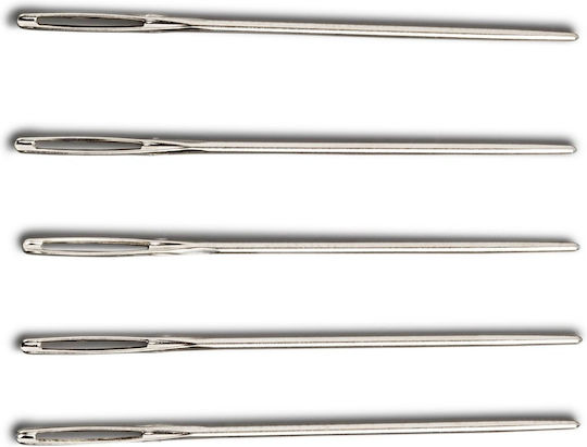 Silber Sticknadeln Ohne Spitze 25 Stück 43 Mm X 1 Mm Größe 20 Prym
