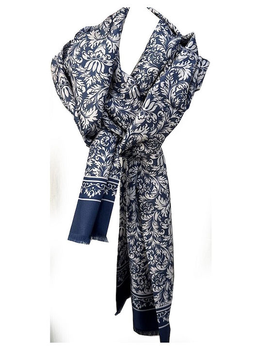 Men's Silky Blue Foulard