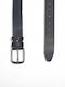 Herren Gürtel Leder Schwarz