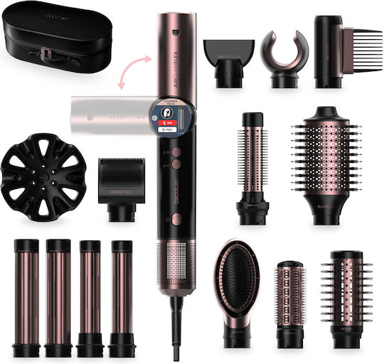 Cecotec Ceramic Electric Hair Brush with Air and Rotating Head for Curls 1400W