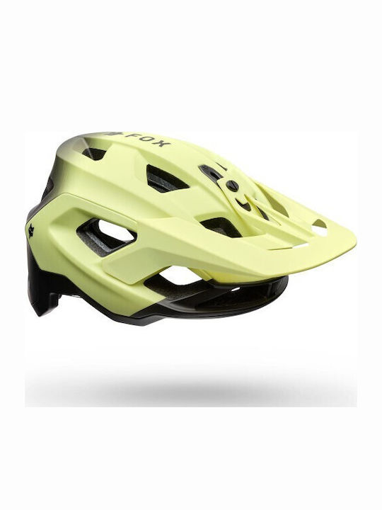 Fox Mountain Bicycle Helmet Yellow
