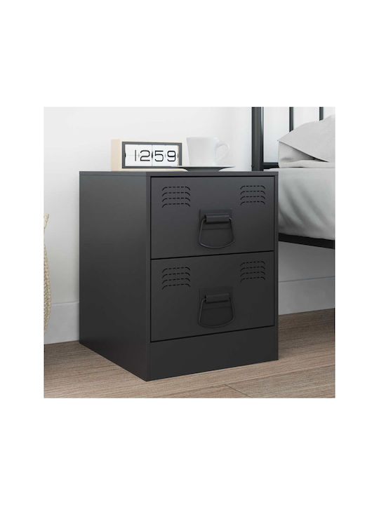 vidaXL Furniture Handle from Metal Black 864751