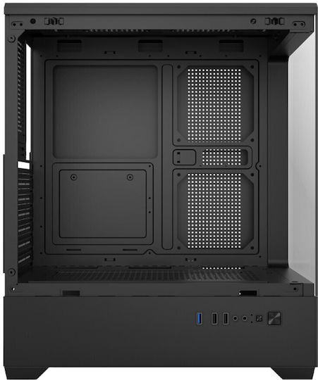 Darkflash C365 Gaming Midi Tower Computer Case with Side Window Black