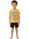 Natura Kids Pajamas Yellow 4104-2 Yellow