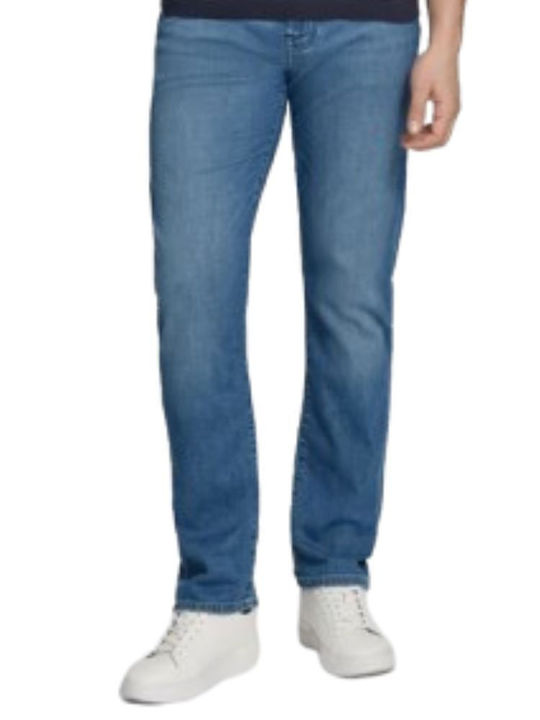 Denton Ανδρικό Παντελόνι Τζιν με Regular Εφαρμογή Denim Blue