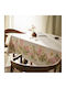 Gofis Home Tablecloth Stain Resistant Feaven 414 Ecru 135x180cm