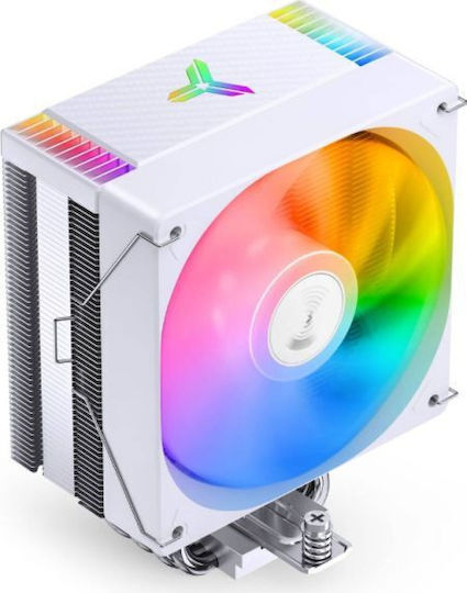 Jonsbo Ψύκτρα Επεξεργαστή για Socket AM4/AM5/1200/115x/1700 με ARGB Φωτισμό Λευκή