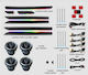 Ambient Lights Dedicated Audi A3 8v 2013-2020 Rgb Acrylic 24 In 1 Dynamic Symphony Effect Bluetooth App Button Control