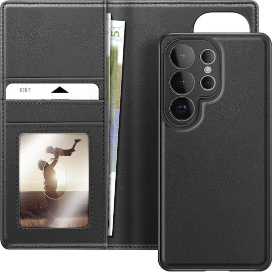 Mayaxess Husa 2-în-1 Wallet Galaxy S26 Ultra Carcasă Detasabilă Neagră