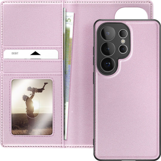 Mayaxess 2-in-1 Wallet Case Galaxy S26 Ultra Detachable Shell Rose Gold