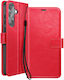 Mayaxess Wallet Case Galaxy S26 Lanyard Stand Function Red