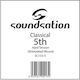 Soundsation Sc1335 Classic Guitar String Hard Tension A 5th String Classic Guitar String Hard Tension A 5th