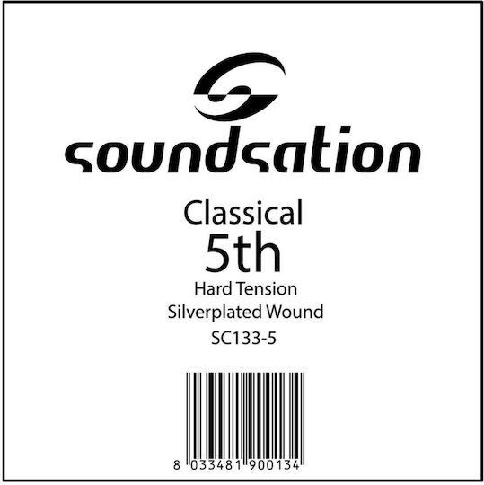 Soundsation Sc1335 Classic Guitar String Hard Tension A 5th String Classic Guitar String Hard Tension A 5th
