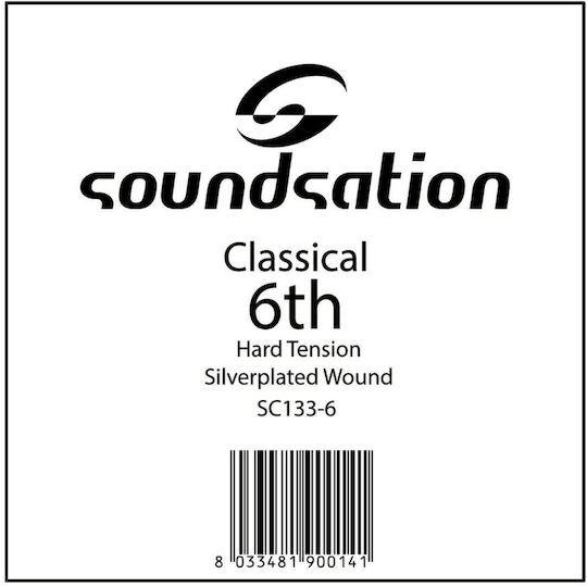 Soundsation Sc1336 Classic Guitar String Hard Tension E Bass 6th String Classic Guitar Hard Tension E Bass 6th