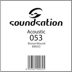 Soundsation Bw053 Saiten Für Akustische Gitarre Bronze Wound 0.53