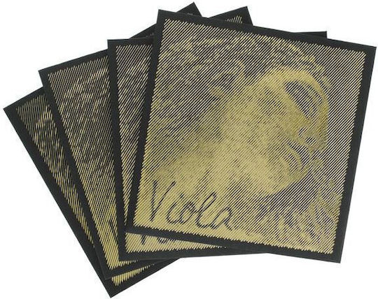 Pirastro Evah Pirazzi Gold Steel Medium Viola Strings 4/4