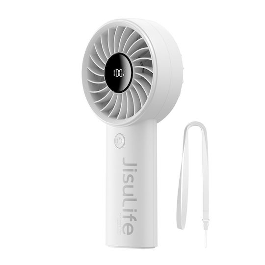 JisuLife Вентилатор Чанта За Ръка USB Акумулаторен 3600mAh 5W Сив