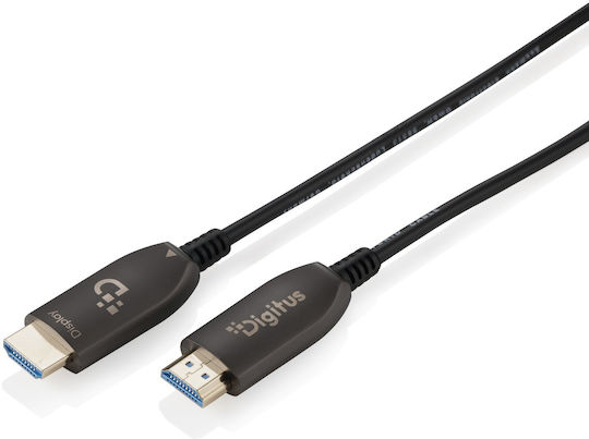 Digitus HDMI 2.1 HDMI Cable HDMI Male - HDMI Male 90m Black