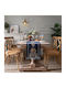 FRIPIA Dark Blue Runner 33x200cm