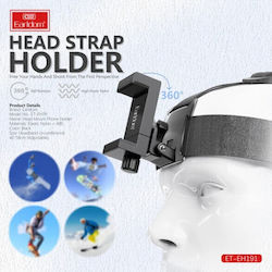 Earldom ET-EH191 Head Strap Mount 360° Adjustable Smartphone & Action Camera Anti-Slip Earldom ET-EH191 Head Strap Mount 360° Adjustable Smartphone & Action Camera Anti-Slip
