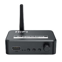 Digital To Analog Audio Converter Ot13 Compatible Bluetooth 5.1 Usb 3.5 Mm Aux Optical Audio Cable Rca Black Digital To Analog Audio Converter Ot13 Compatible Bluetooth 5.1 Usb 3.5 Mm Aux Optical Audio Cable Rca Black