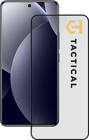 Tactical 5D 0.33mm Закалено Стъкло Черно (Redmi Note 15 Pro 4G)