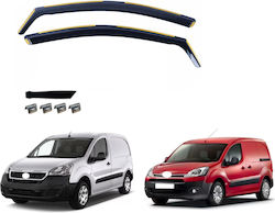 Σετ Ανεμοθραύστες Μπροστινοί για Peugeot Partner Citroen Berlingo 2τμχ VETRBR0138
