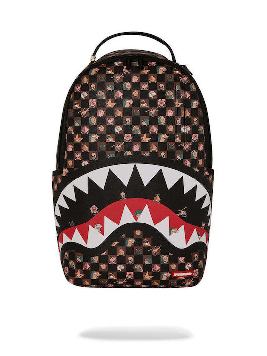 Sprayground Characters Πλάτης Καφέ
