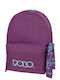 Polo Original Double Scarf School Backpack Junior High - High School Purple 27lt 30 x 24 x 42cm 2026