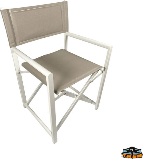 Gartenstühle Aluminium Weiß