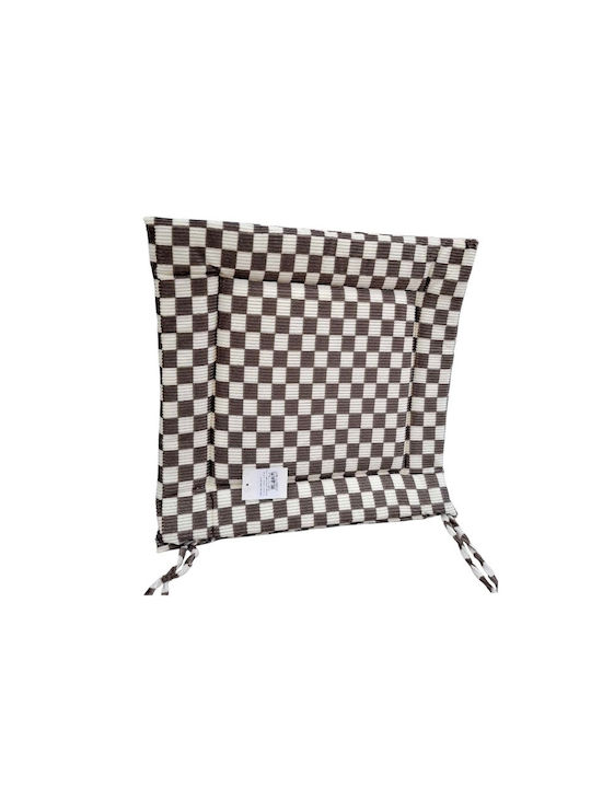 Μαξιλάρι Καρέκλας Κήπου Brown 40x40εκ.