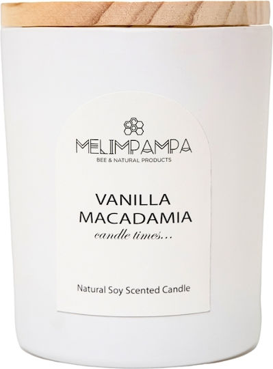 MeliMpampa Lumânare Aromatică din Soia în Borcan Maro