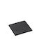 Espiel Wooden Black Coaster 10x10cm 4 Pieces