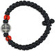 Silk Prayer Beads Ic Xc Nika Red Beads