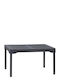 Τραπέζι Κουζίνας Πολυπροπυλενίου Dark Grey 74x56x74εκ.