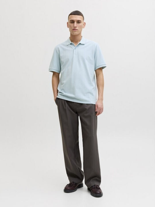 Jack & Jones Polo Herrenbluse Kurzarm Celestial...