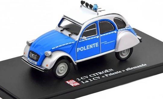 Model Static 1:43 Citroen 2cv Poliția Germană Replică Metalică