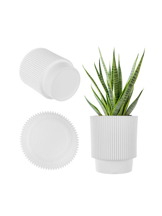 Kadax Kadax Kunststoff Blumentopf Weiß 17cm