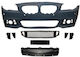 Vorderseite Stoßstange Bmw F10 F11 Facelift 2014-2017 M Pack Design Öffnungen Parktronic Spritzdüsen Oem