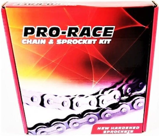 Γρανάζια Κιτ Std Kawasaki Zx 130cc 14-42 420-108 Ενισχυμένη Pro-race123582