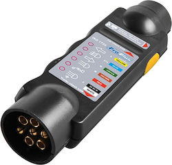 Tester Φις Καλωδίωσης Τρέιλερ 7 Επαφών Proplus 343523