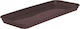Kadax Пластмасова Чиния За Пот Кафява 40x14.9см 32028