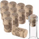 Wine Bottle Stoppers Corks Agglomerated Natural 23x38 50pcs