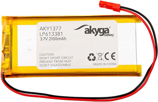 Akyga Батерия Li-Po 3.7V 2100mAh 1S за RC превозно средство
